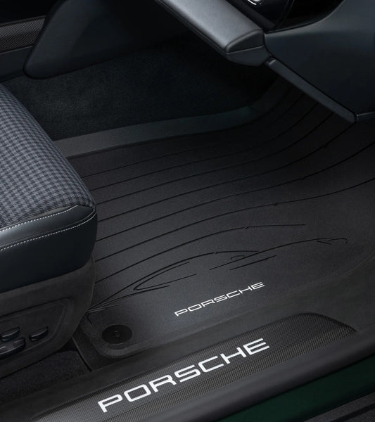 Porsche Taycan All Weather Floor Mats | Porsche Design Smart Buy