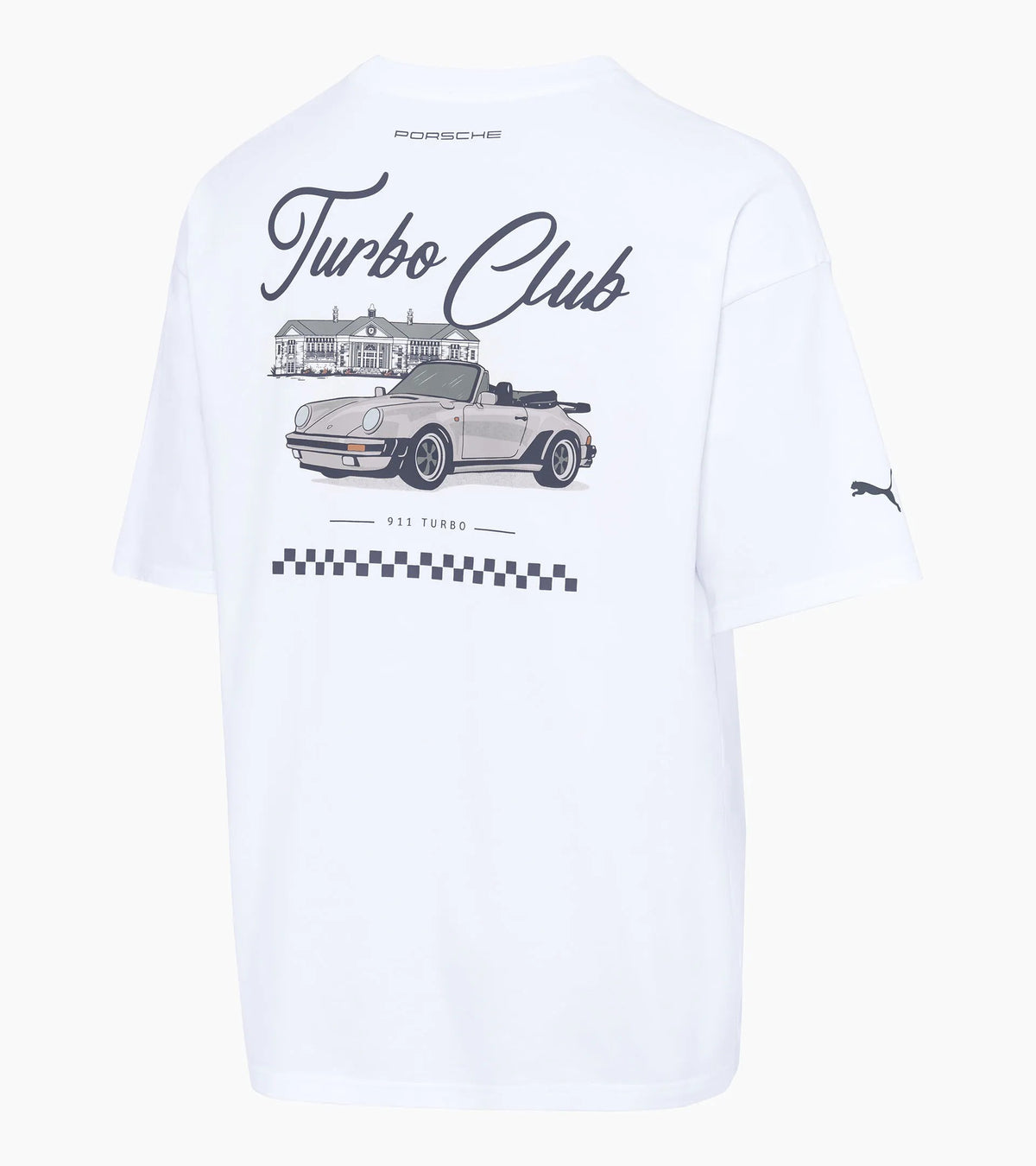 Porsche Turbo Club Back Print Graphic T-Shirt – Porsche Turbo | Porsche Design Trending