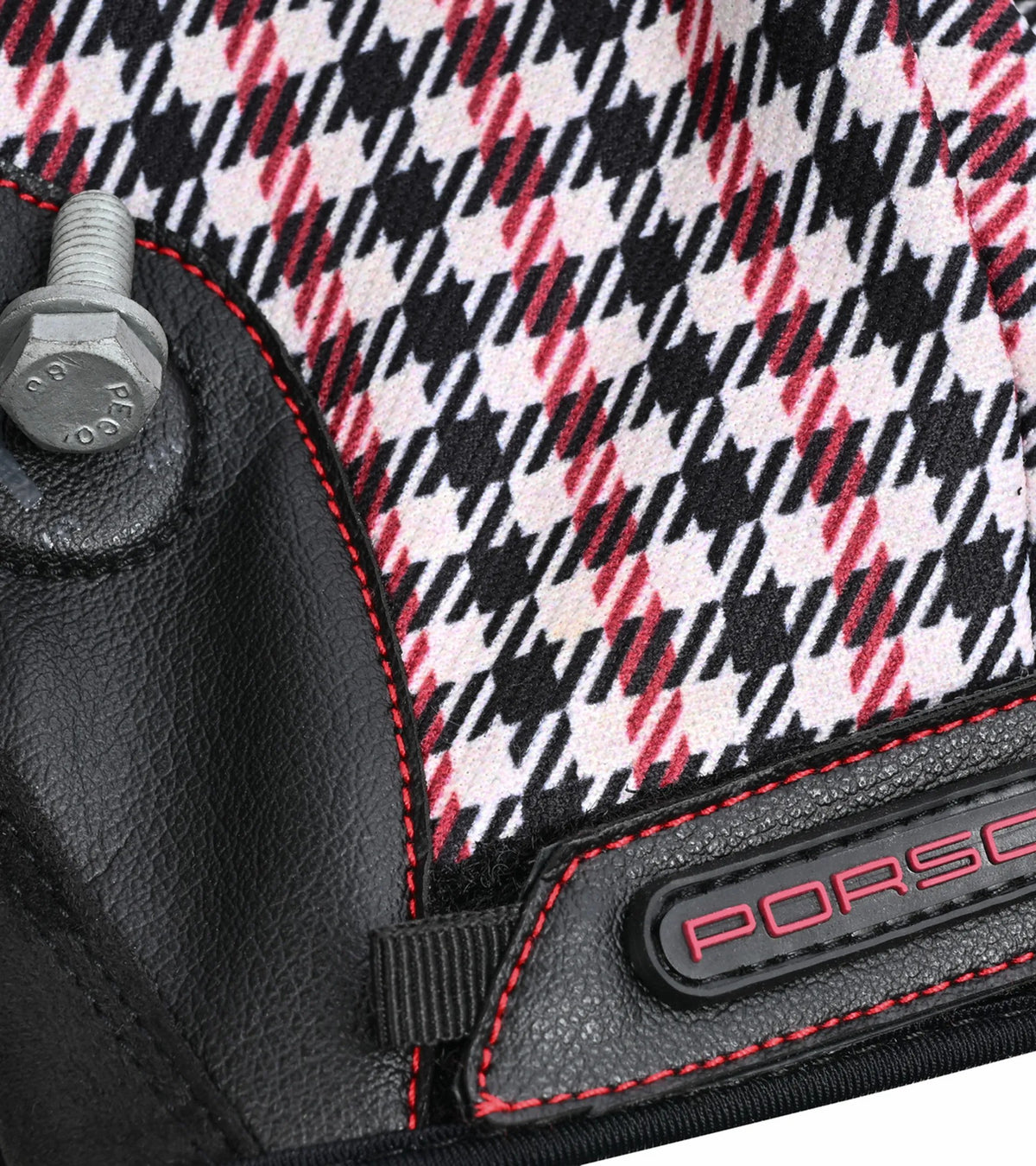 Porsche Classic Assembly Gloves in Red Pepita | Porsche Design Sale