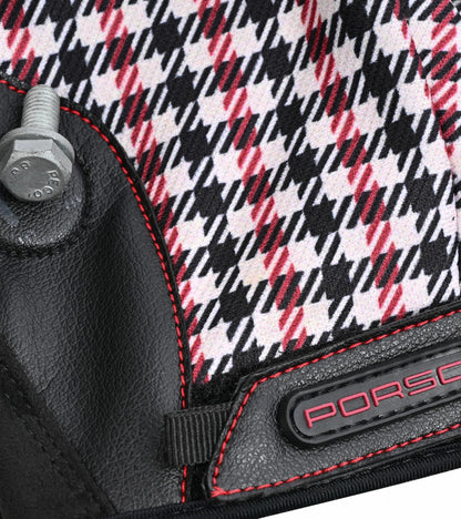 Porsche Classic Assembly Gloves in Red Pepita | Porsche Design Sale