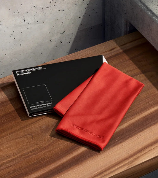 Porsche Microfiber Cleaning Cloth | Porsche Design Featured