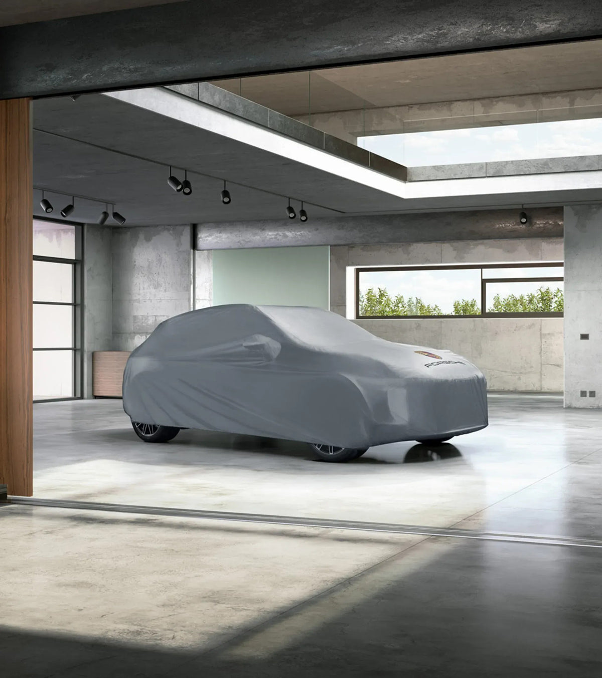 Porsche Outdoor Car Cover for Macan | Porsche Design Featured