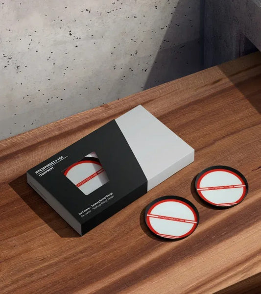 Porsche Car Coasters in Salzburg Racing Design | Porsche Design Essential
