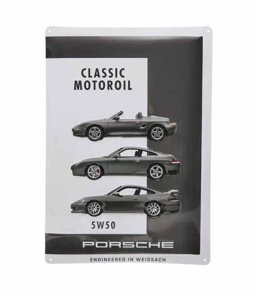 Porsche Classic Motoroil Tin Sign - 5W50 | Porsche Design Smart Buy