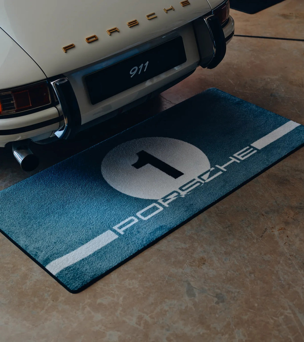 Porsche Heritage Design Garage Mat | Porsche Design Trending