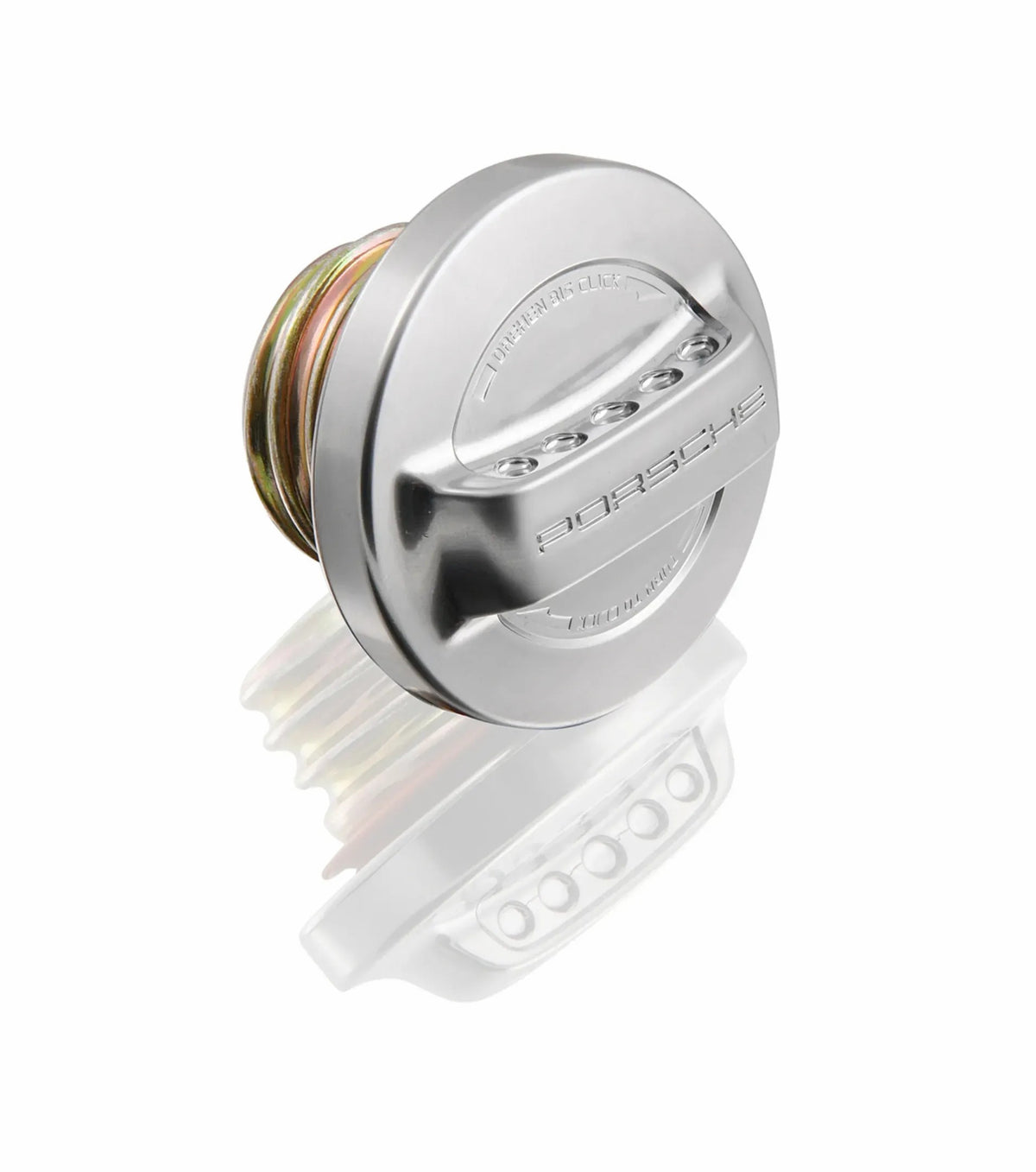 Porsche Fuel Tank Cap in Aluminium Look for 911, Boxster, Cayman and Cayenne | Porsche Design Trending