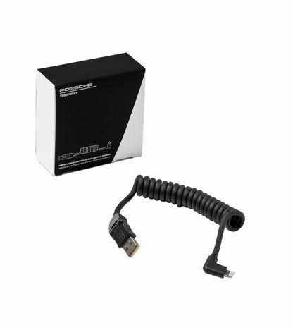 Porsche USB charging cable with Apple Lightning® connection | Porsche Design Trusted