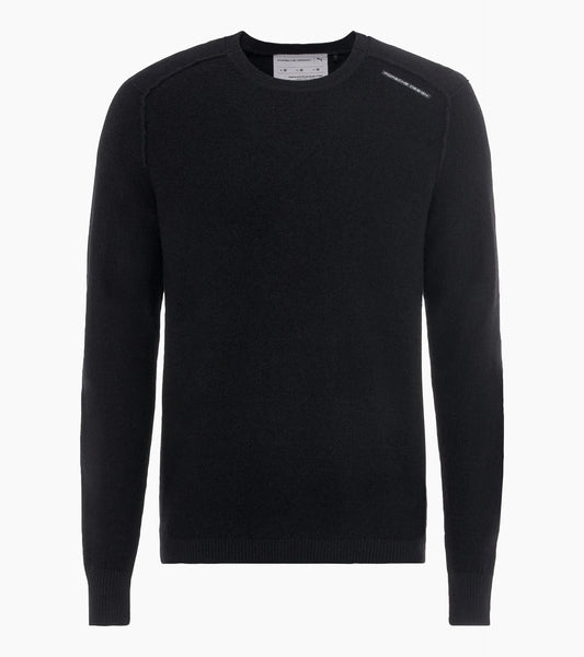 Wool crew neck pullover | Porsche Design Smart Buy