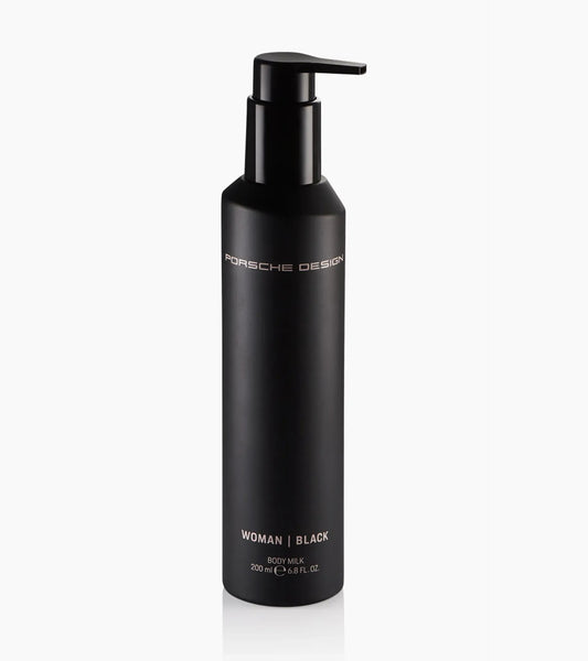 Porsche Design Woman | Black Body Milk | Porsche Design Top Pick