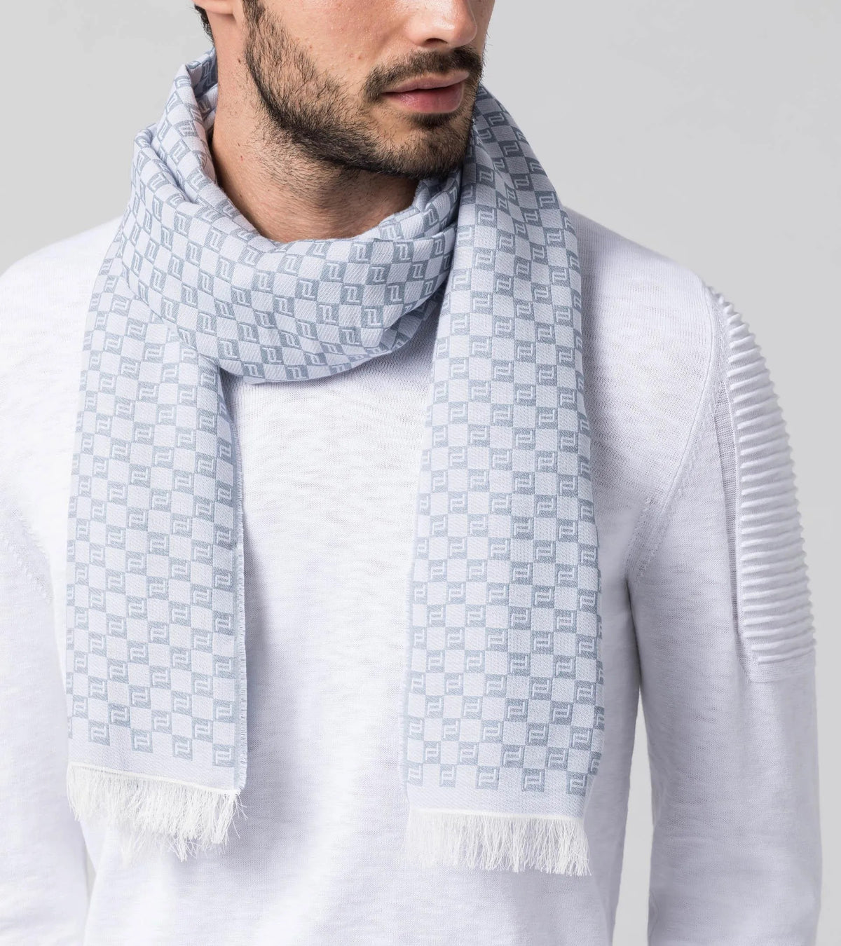 Luxe PD-Icon Chequered Scarf | Porsche Design Best Seller