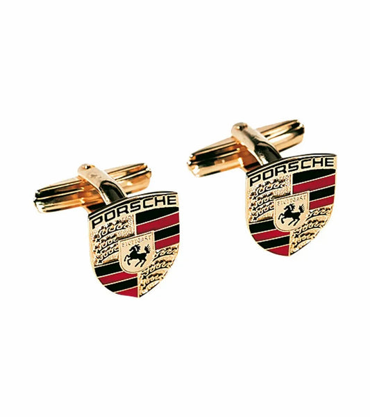 Porsche crest cufflinks – Essential | Porsche Design New
