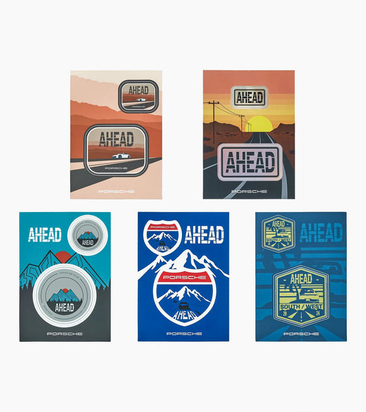 AHEAD No. 1 Sticker Set – Limited Edition | Porsche Design Trusted