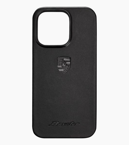 Boxter leather iPhone 14 Pro snap-on case – Essential | Porsche Design Sale