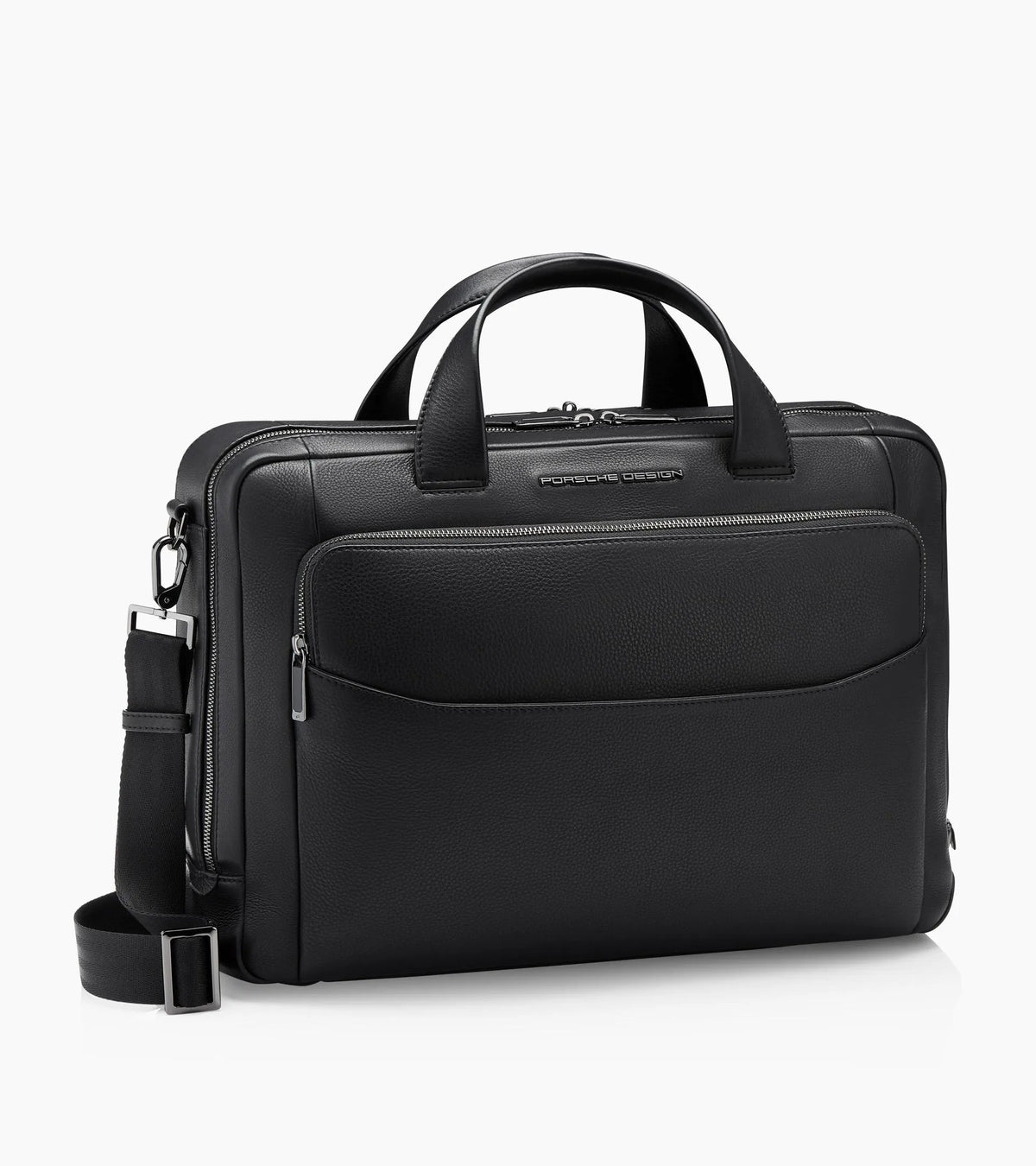 Roadster Leather Briefcase M | Porsche Design Trending