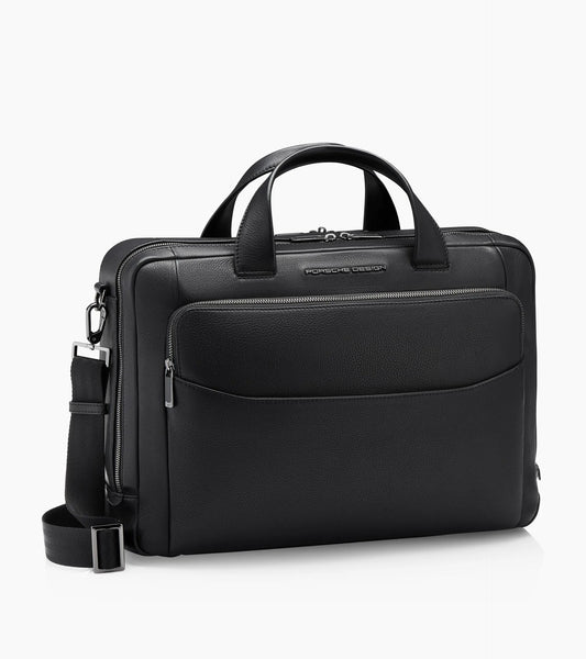 Roadster Leather Briefcase M | Porsche Design Trending