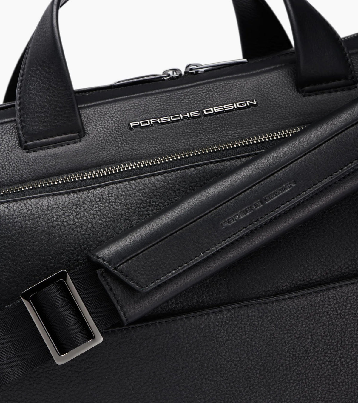 Roadster Leather Briefcase M | Porsche Design Trending