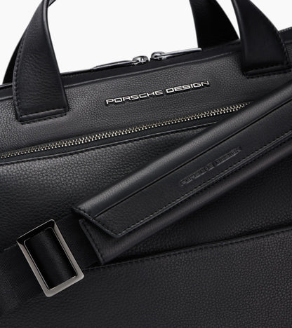 Roadster Leather Briefcase M | Porsche Design Trending