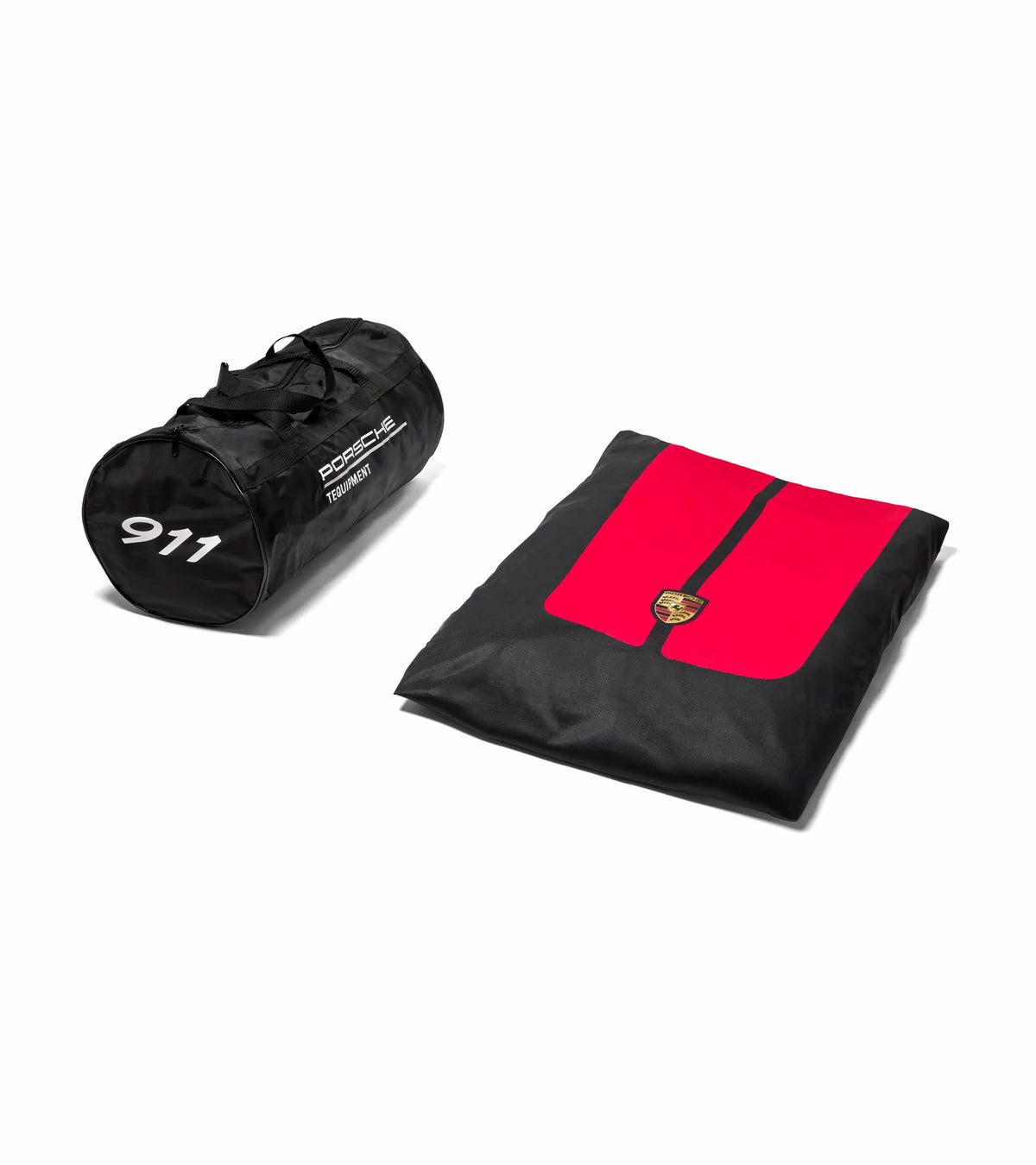 Porsche Indoor Car Cover Plus Red Turbo for 911 (991 II Turbo) | Porsche Design Smart Buy