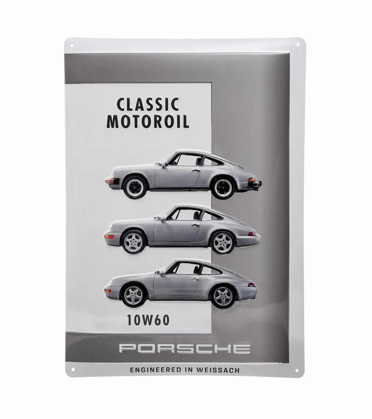 Metal plate – Motoroil 10W60 | Porsche Design Sale