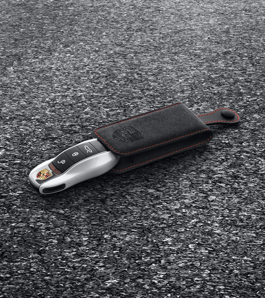 Porsche Key Pouch in Alcantara® for 718/911/Panamera/Macan/Cayenne | Porsche Design Trusted
