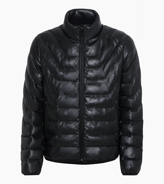 Athleisure padded leather jacket | Porsche Design Everyday