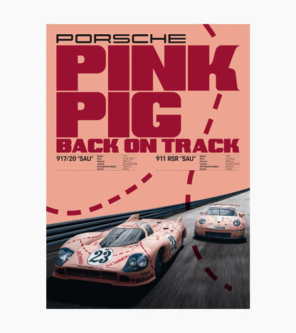 Poster set – 917 Pink Pig | Porsche Design Hot Sale